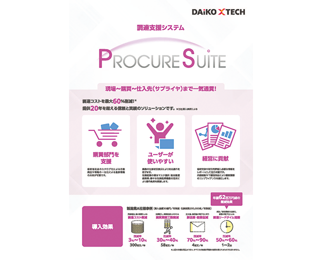 「PROCURESUITE」製品カタログ